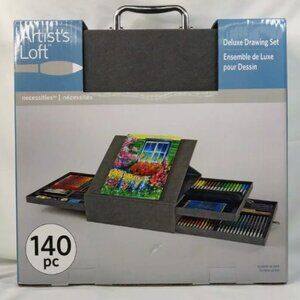NEW Artist’s Loft Necessities Deluxe Drawing Set 140 pcs